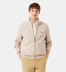 Veste de survêtement zippée Paris jacquard Lacoste