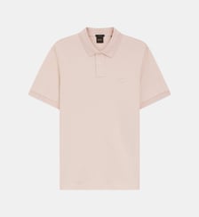 Polo modèle Passenger slim stretch patch logo BOSS