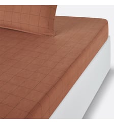 Drap housse coton lavé Monille La Redoute Interieurs