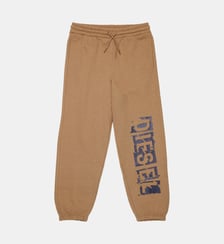 Pantalon en molleton avec logo Diesel Kids
