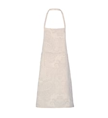 Tablier pur coton enduit motif jacquard beige Mille isaphire parchemin Garnier Thiebaut