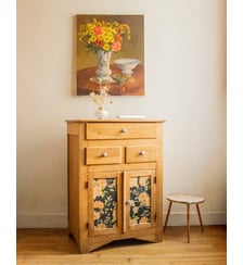 Buffet ancien en chêne massif Gilbert N°1618- Produit chiné Debongout