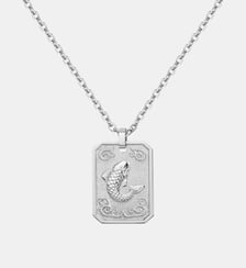 Collier Zodiaque Poisson Argent en Acier 316L Phebus