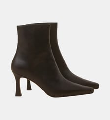 Bottines à talons en cuir nappa Numéro 713 Rivecour