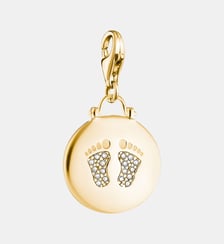 Charm pieds de bébé avec zirconia blanc Thomas Sabo