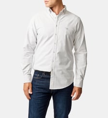 Chemise coupe sportive en coton oxford 5 à carreaux Gunn Rodd & Gunn