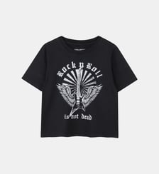 T-shirt coupe droite Zadig&Voltaire Kids