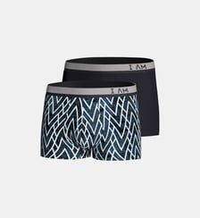 Pack 2 boxers de homme imprimé en Lyocell Impetus
