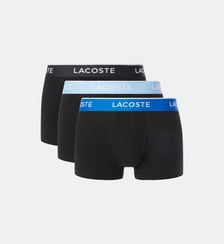 Lot de 3 boxers courts coton stretch Lacoste