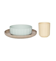 Assiette et bol en silicone Mini OYOY