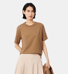 T-shirt relaxed fit coton doux Lacoste