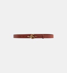 Ceinture Cléo Noire En Cuir 25Mm Vanessa Bruno