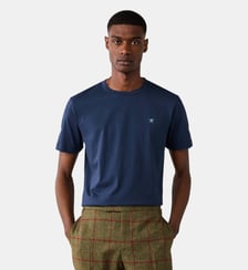 T-Shirt Coupe Regular Avec Logo Hackett London