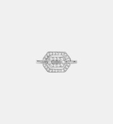 Bague Mini My Way Or Blanc & Diamants Statement