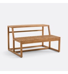Banc-table de jardin en acacia massif La Redoute Interieurs