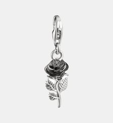 Pendentif Charm Rose en émail True Romance Original Thomas Sabo