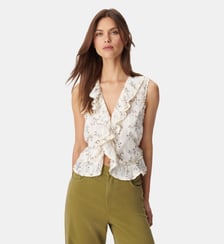 Top imprimé floral Ikks