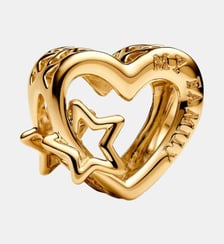 Charm Ajouré Famille Cœur et Étoile Pandora