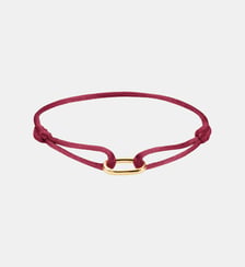 Bracelet textile rouge Connect Thomas Sabo