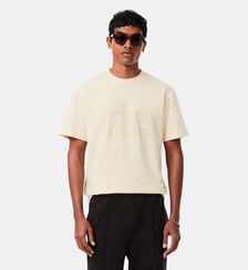 T-shirt coton imprimé Lacoste