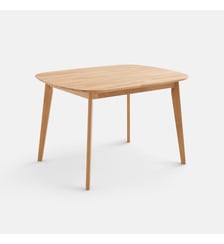 Table à manger, rectangulaire, en chêne massif, 4 couverts La Redoute Interieurs