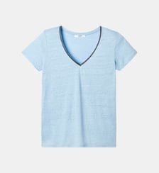 Top Jersey Tasmanie bleu ciel Zapa