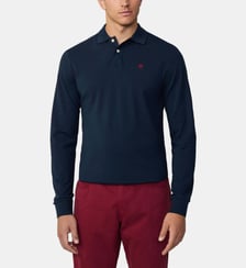 Polo slim logo en coton Hackett London