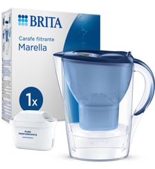Carafe filtrante Marella bleu + 1 cartouche Maxtra Pro Brita