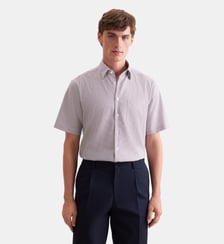 Chemise d'affaires 1/2 Regular Col Boutonné Caché Seidensticker