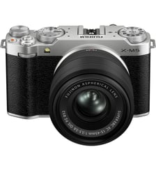 Appareil photo Hybride Kit X-M5 Silver + XC15-45mm Fujifilm