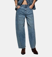 Jeans ballon avec strass Liu Jo