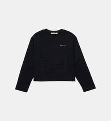 Sweat-shirt à col rond avec logo Marni