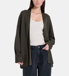 Gilet Gypsine ample uni en viscose Zapa