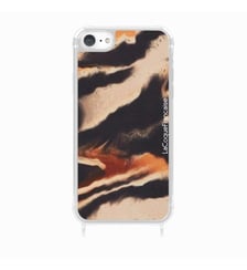 Coque de téléphone glossy antilope avec anneaux pour iPhone 7 / 8 / SE 2020 / SE 2022 La Coque Française