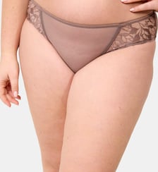 Petite culotte Sin marron Maison Lejaby