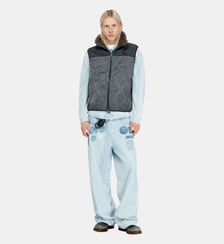 Gilet matelassé avec col doublé doux Diesel