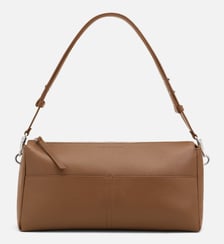 Sac zippé Carrousel unisexe en cuir de veau AMI Paris