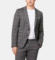Veste de costume à carreaux extra slim Nate Digel