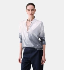 Polo dégradé avec sequins Liu Jo