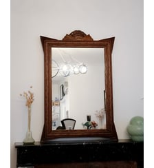 Miroir Art déco en bois Georges N°949- Produit chiné Debongout