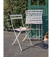 Lot de 4 chaises pliantes vintage Claude N°1441- Produit chiné Debongout