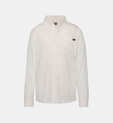 Chemise manches longues avec poche planquée Schott