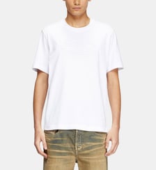 T-shirt avec Oval D embossé Diesel