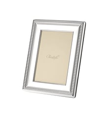 Cadre à photo argenté - pour photo de 9 x 13 cm - PERLES Christofle