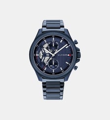 Montre Clark Bleu foncé 1792288 Tommy Hilfiger