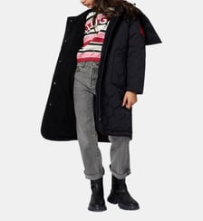 Parka longue à capuche Hugo Kids