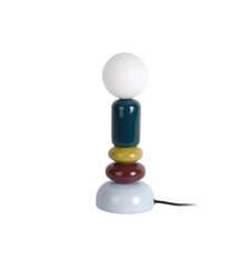 Lampe de Table Burano - Multicolor - 13x13x34cm Leitmotiv