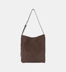 Sac seau Suède Exo en cuir Lancaster