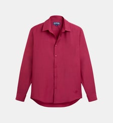 Chemise en laine unie Vilebrequin