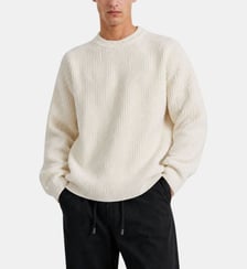 Pull col rond en laine The Kooples